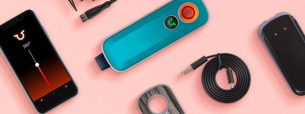 portable dry herb and concentrate vaporizer