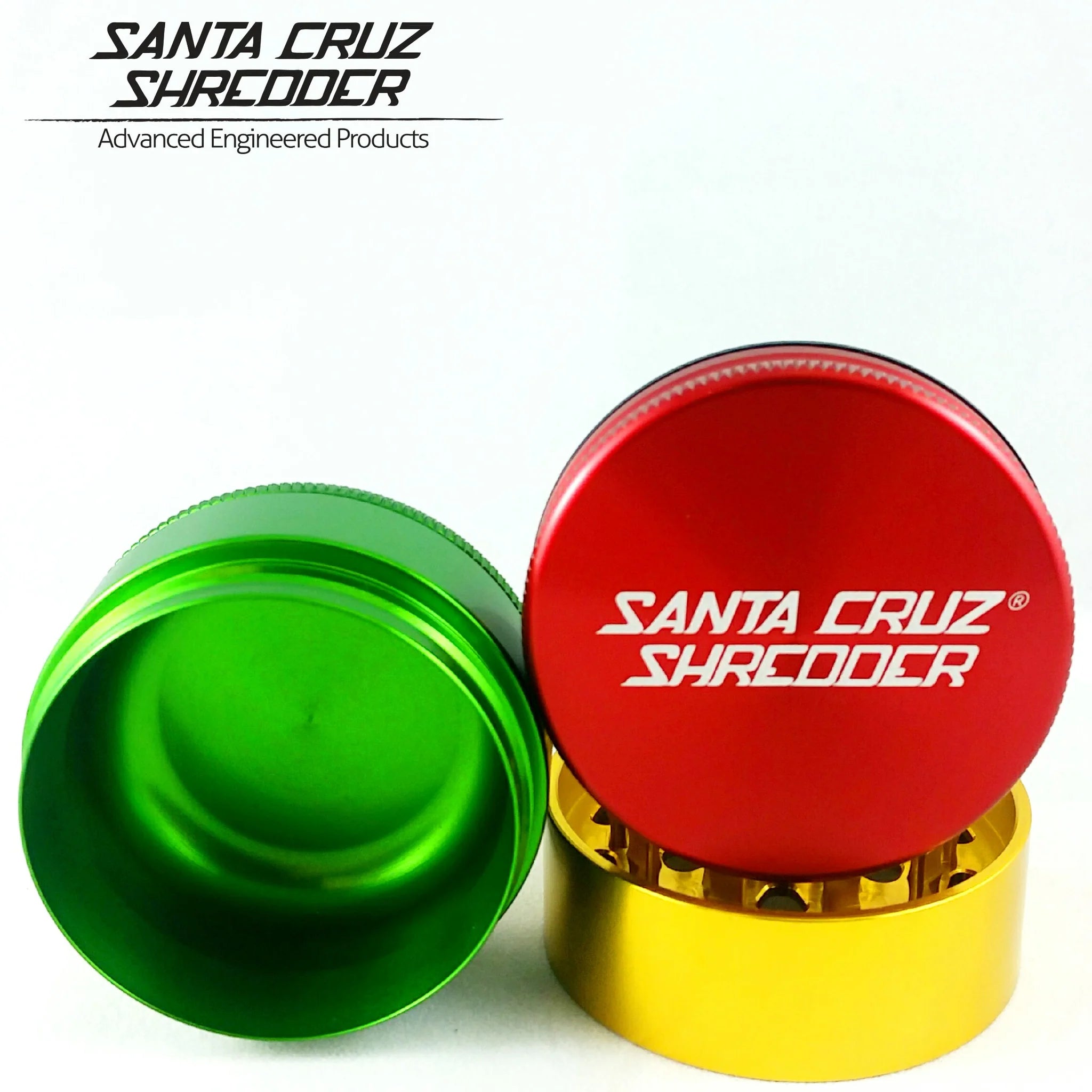 Santa Cruz Trituradora 3 Piezas Aluminio Grinder 2,8 "(70mm)