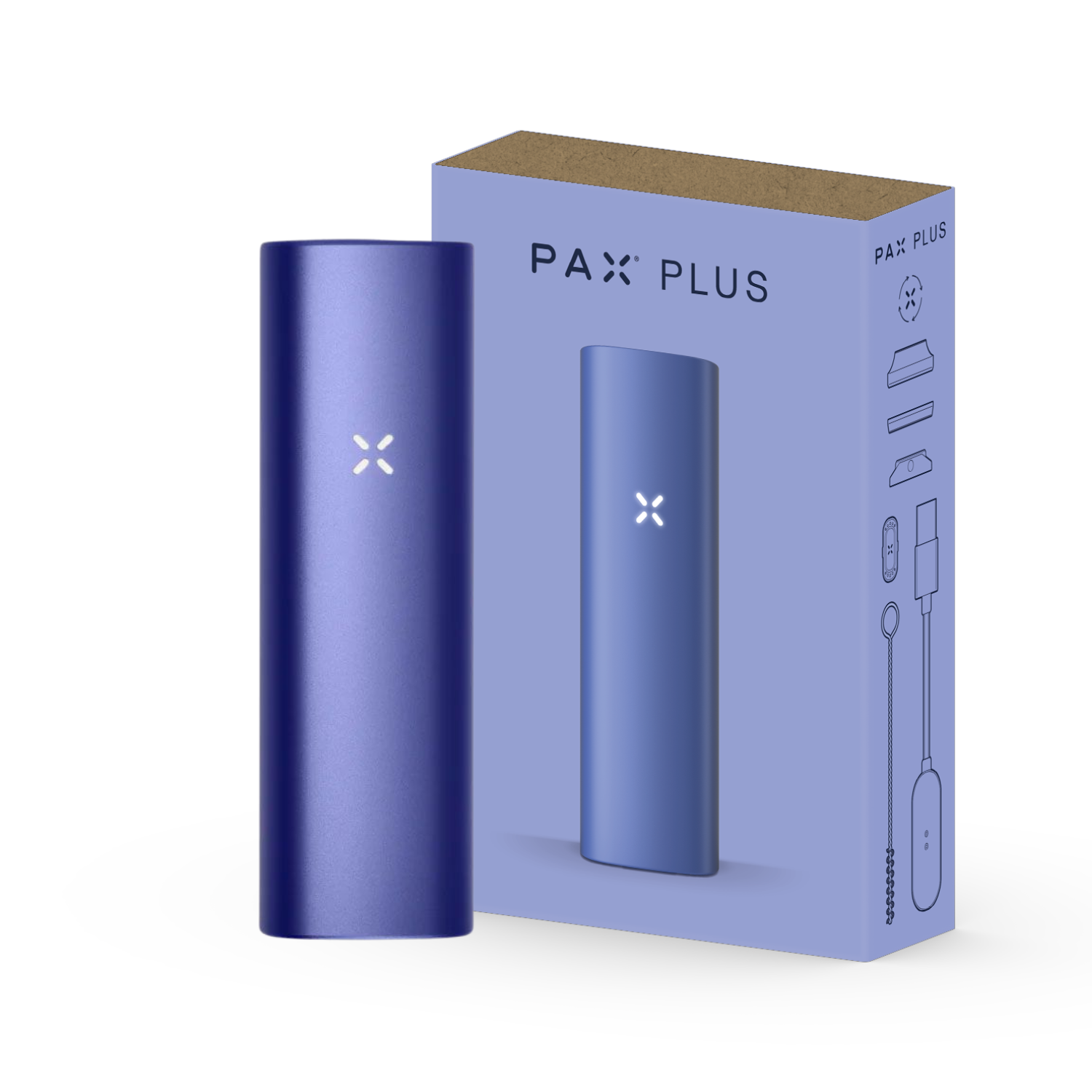 PAX Plus Starter Kit vaporizer blue