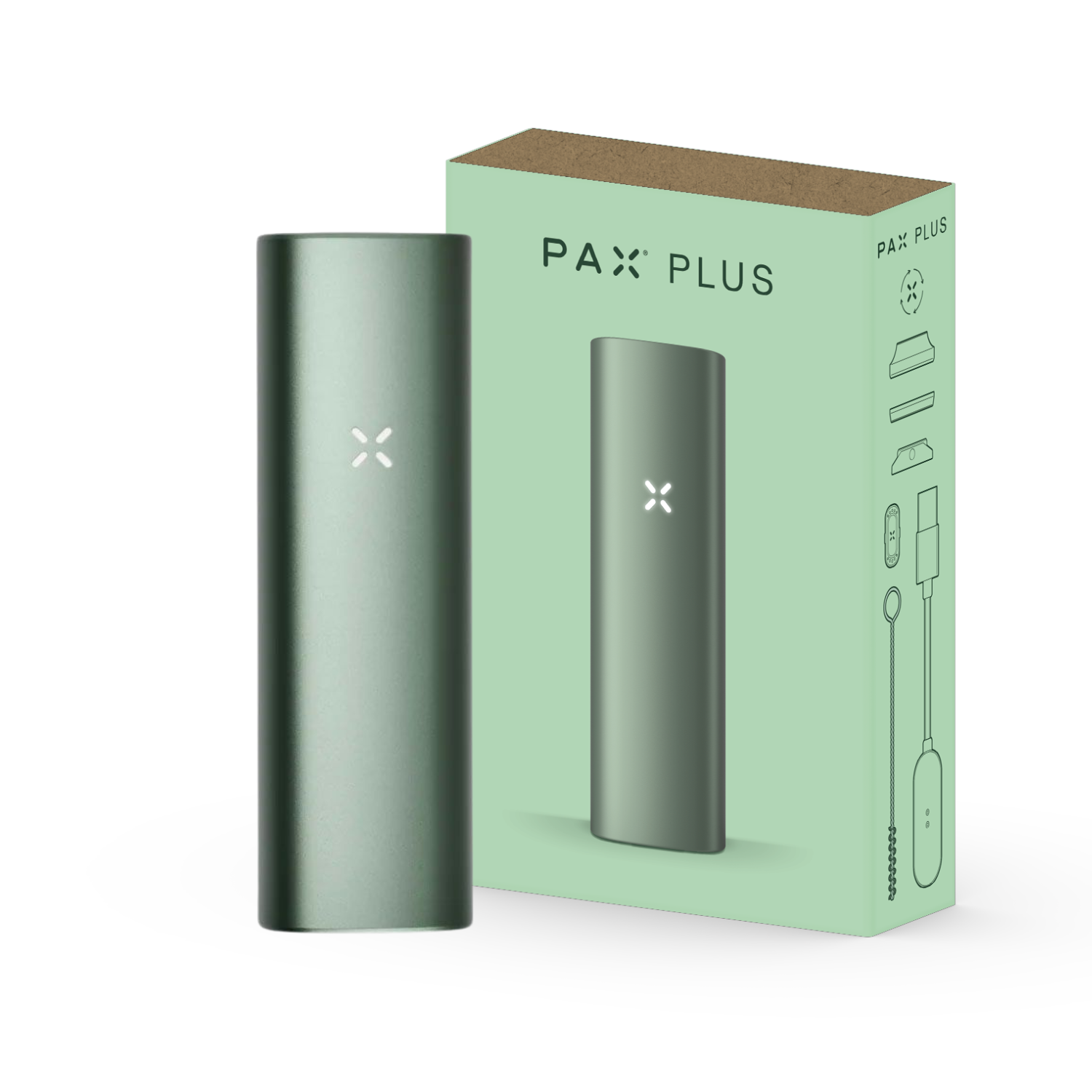 PAX Plus Starter Kit vaporizer green