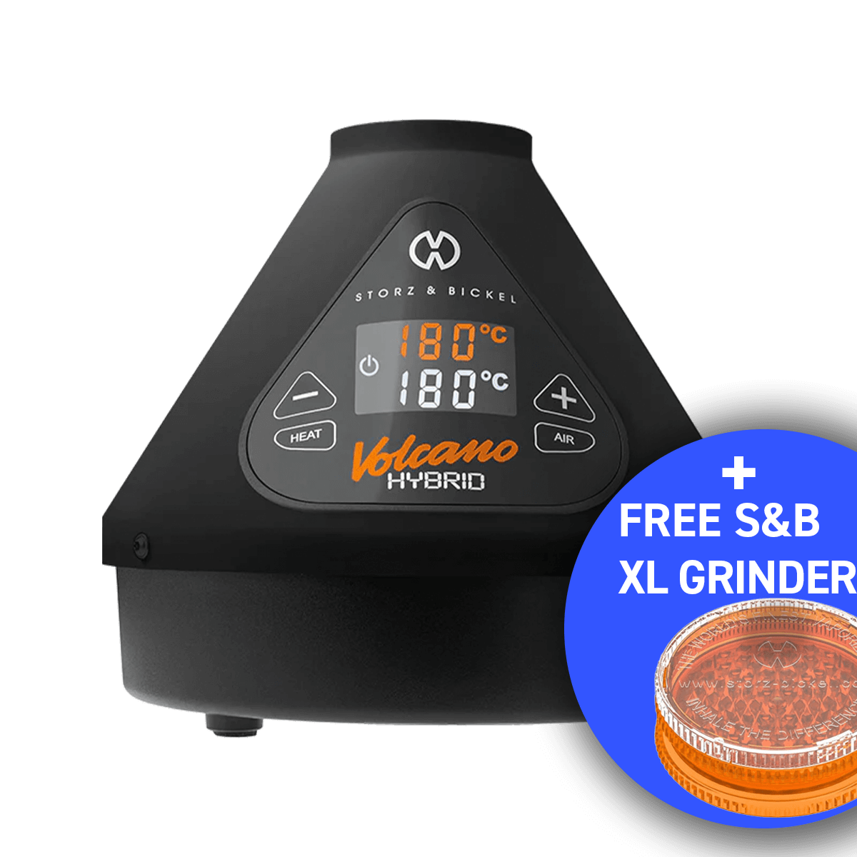 Volcano Hybrid Onyx Edition - The Digital Vaporizer