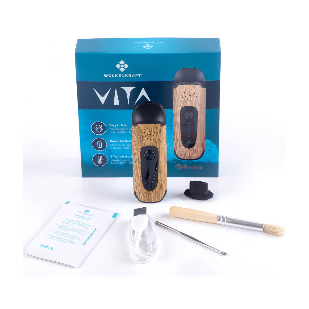Vaporizador de hierbas secas WOLKENKRAFT ViTA