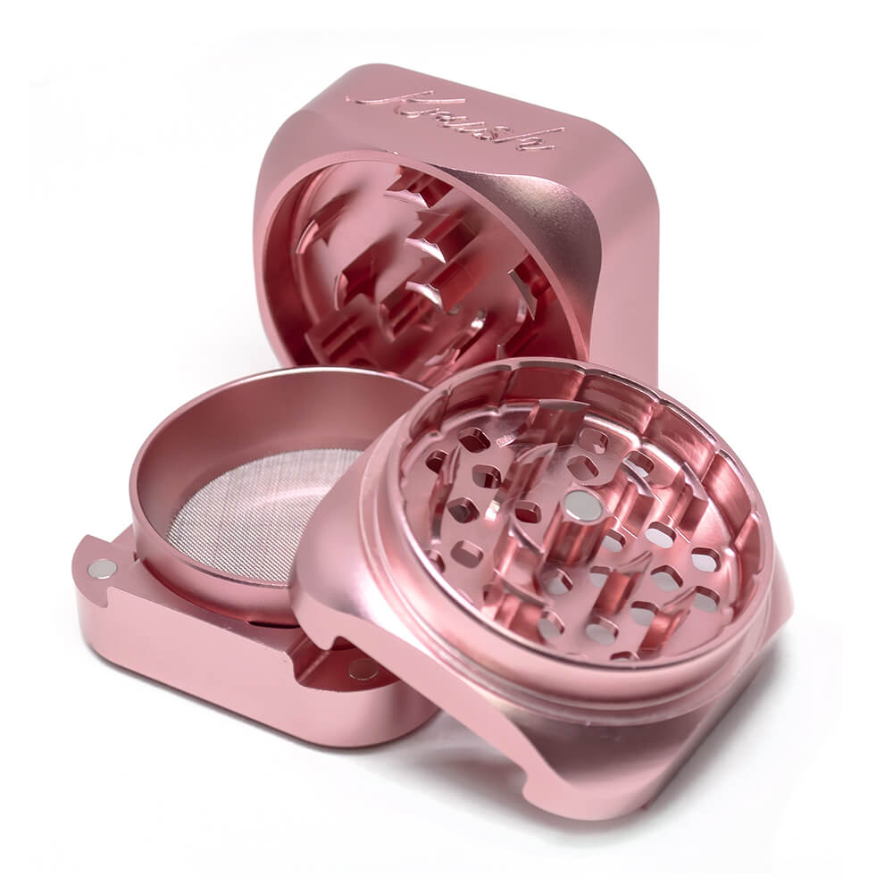 Krush Kube 3.0 Aluminium Grinder 3 Parts - 55mm