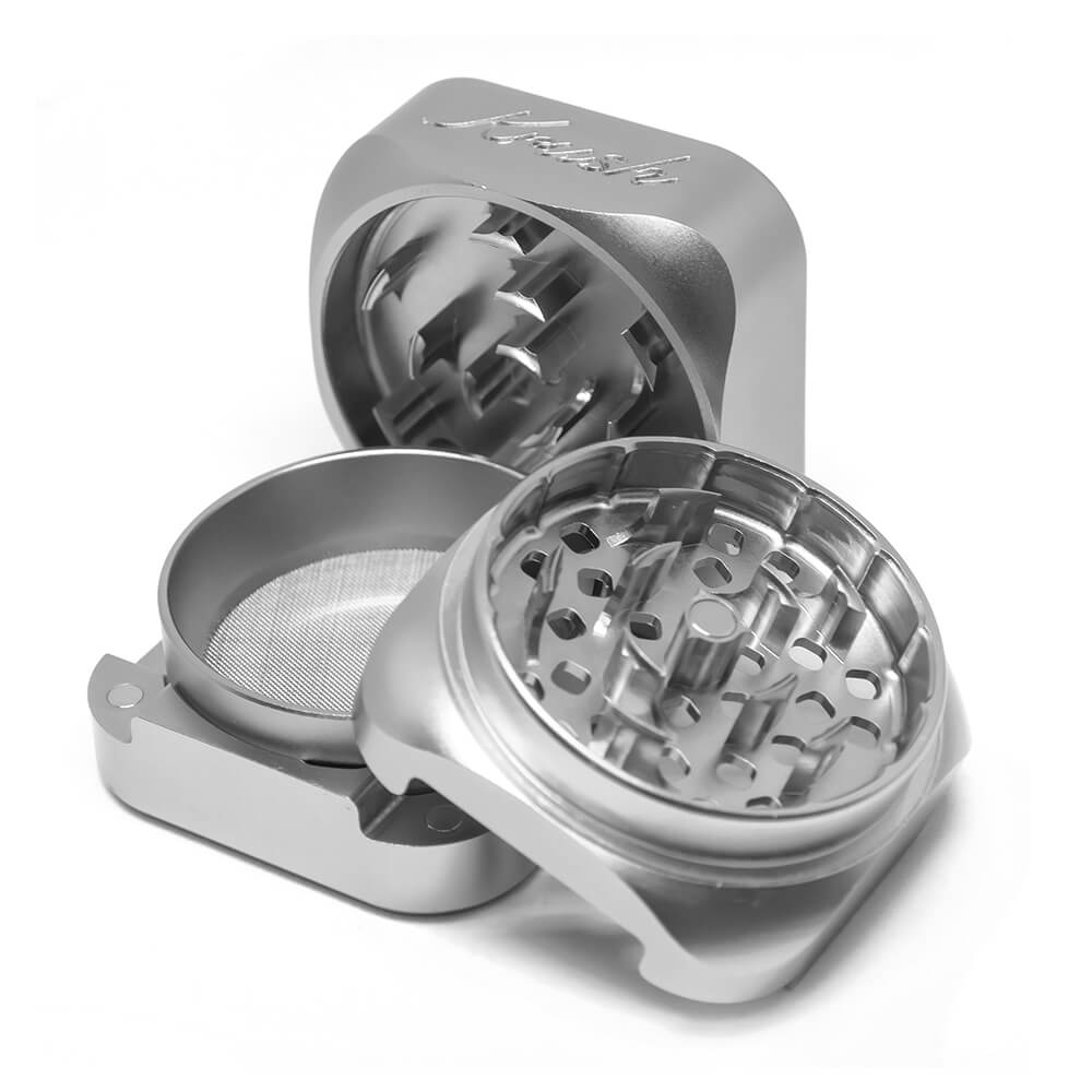 Krush Kube 3.0 Aluminium Grinder 3 Parts - 55mm