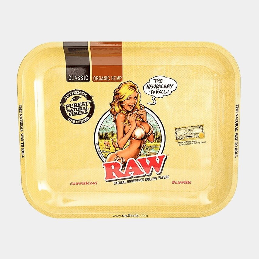 RAW - Bandeja metálica para liar Bikini
