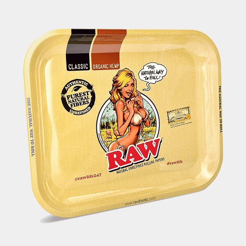 RAW - Bandeja metálica para liar Bikini