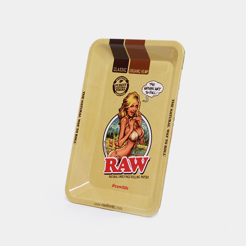 RAW - Bandeja metálica para liar Bikini