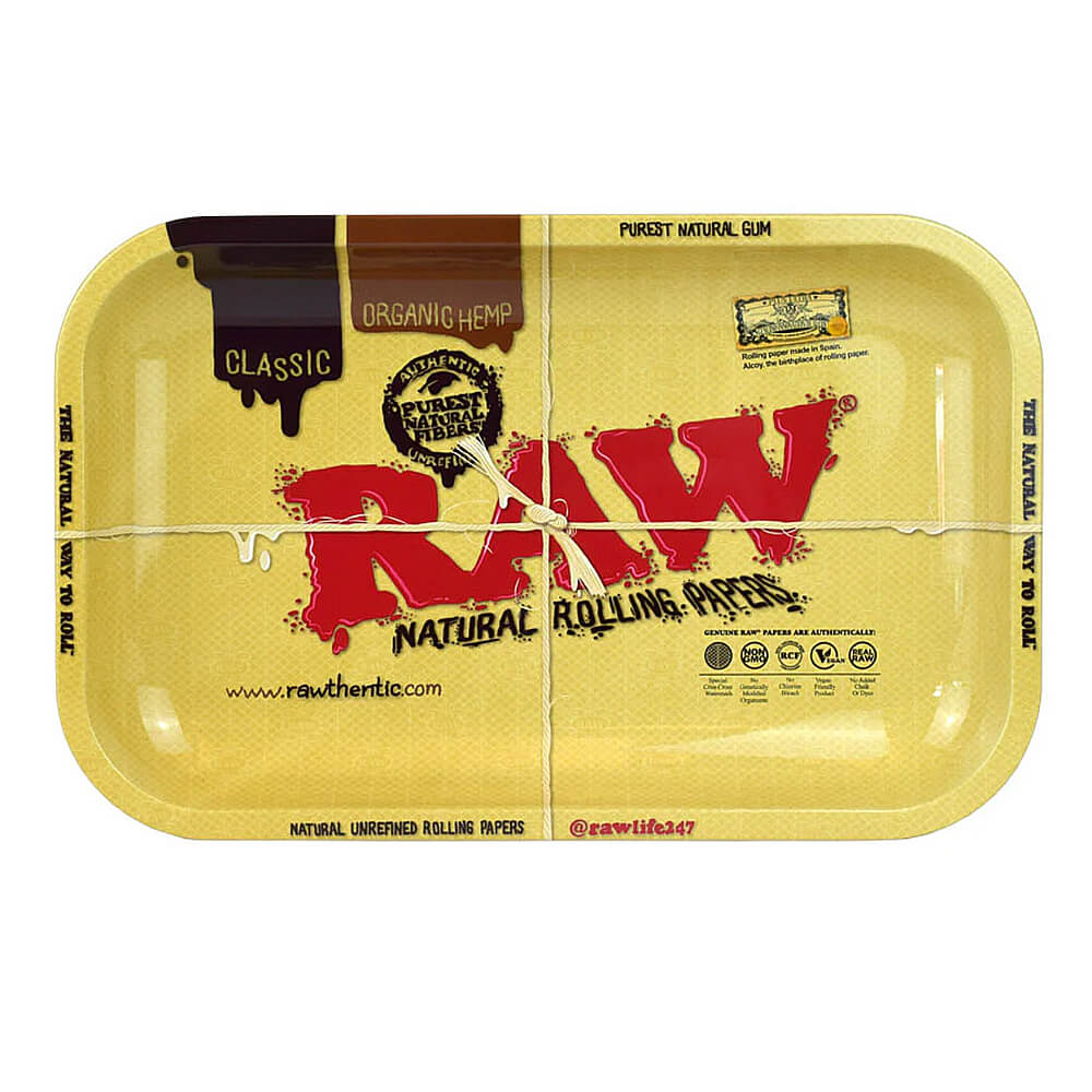 Bandeja para dabs clásica RAW con cubierta de silicona, mediana