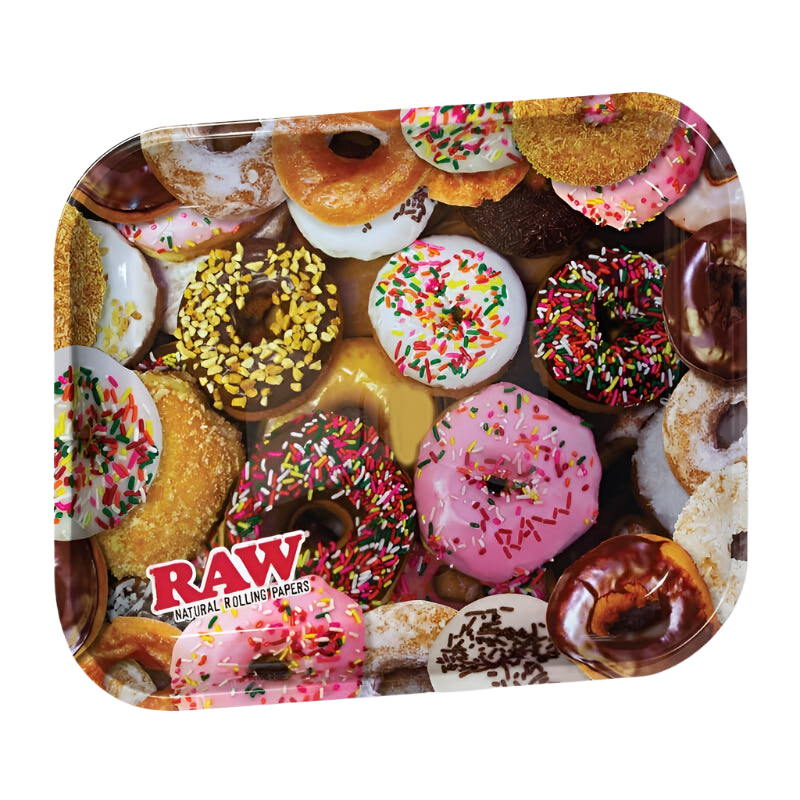 RAW - Bandeja metálica grande para liar donas