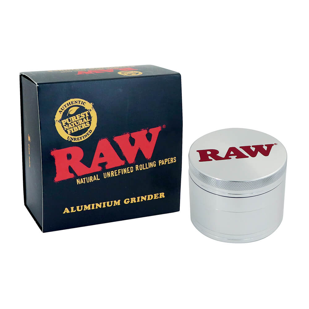 Metal original crudo Grinder 4 piezas - 56 mm + caja de regalo