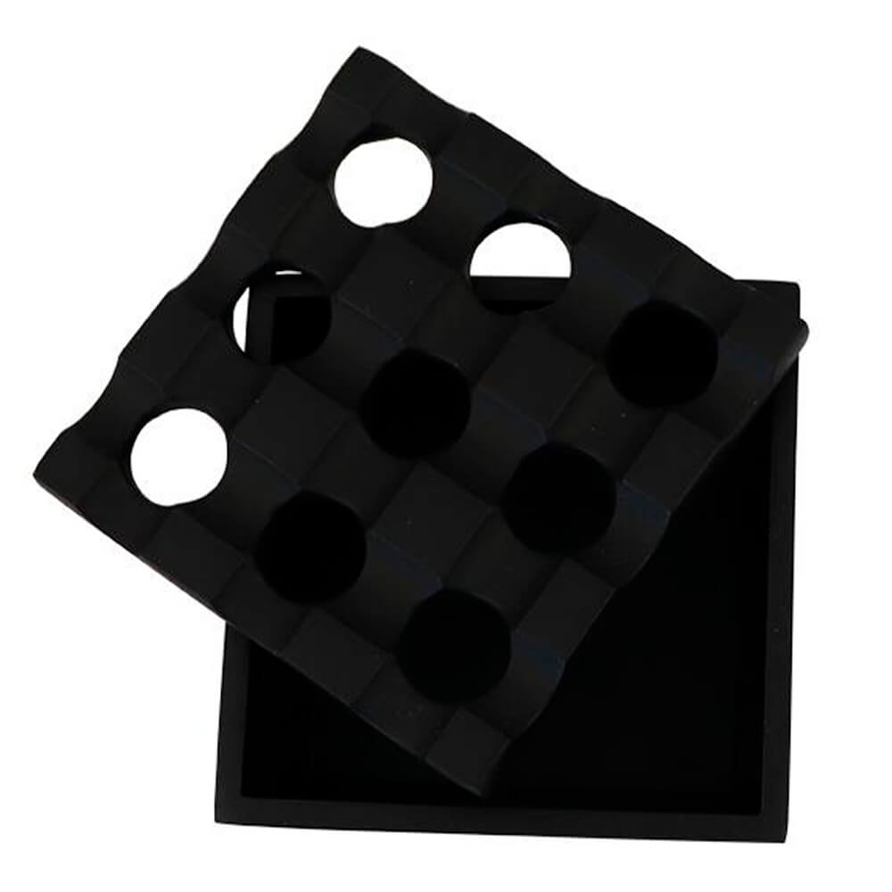 Cenicero negro de metal RAW Regal