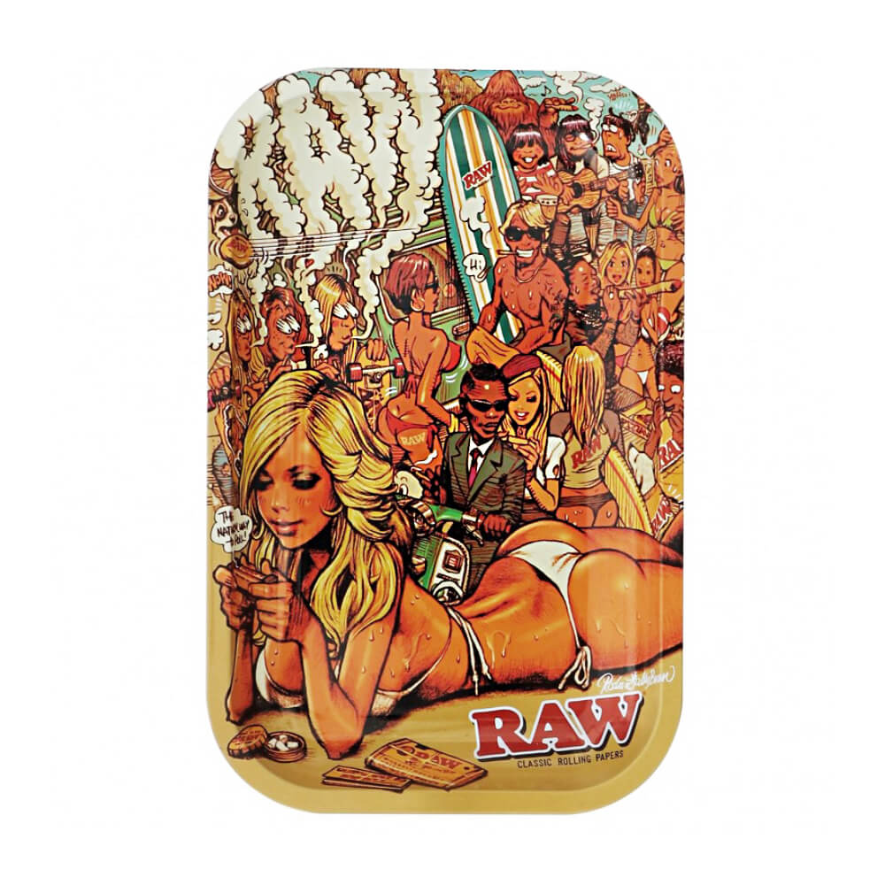Bandeja metálica para liar RAW x RJB Summer