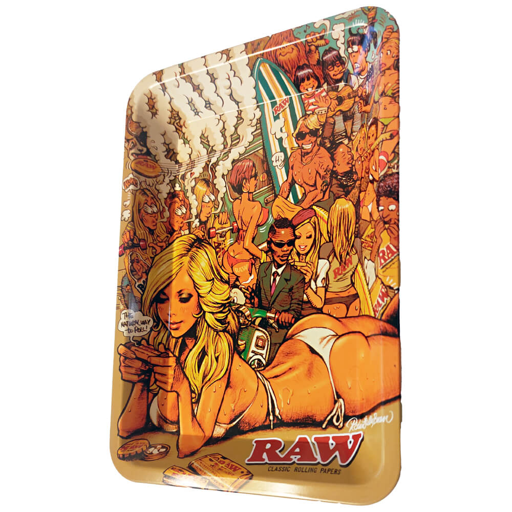 Bandeja metálica para liar RAW x RJB Summer