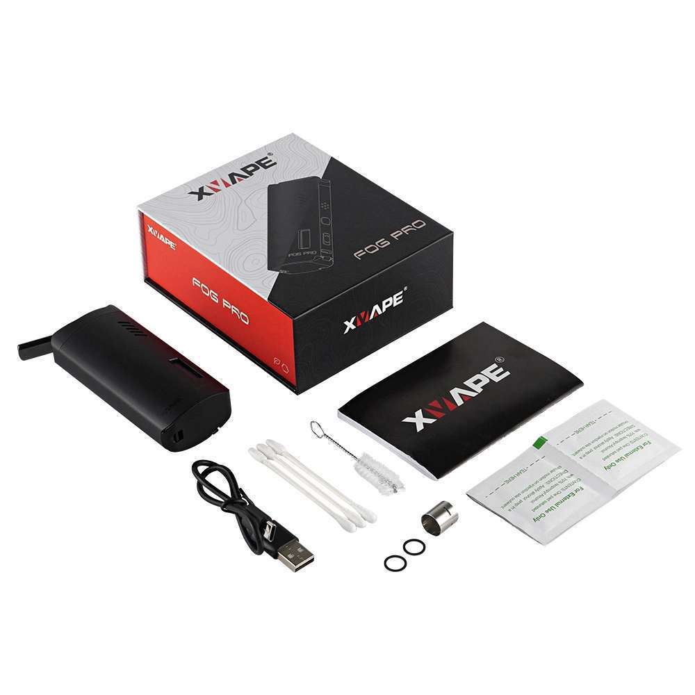 X-Vape Fog Pro negro - Vaporizador de hierbas secas