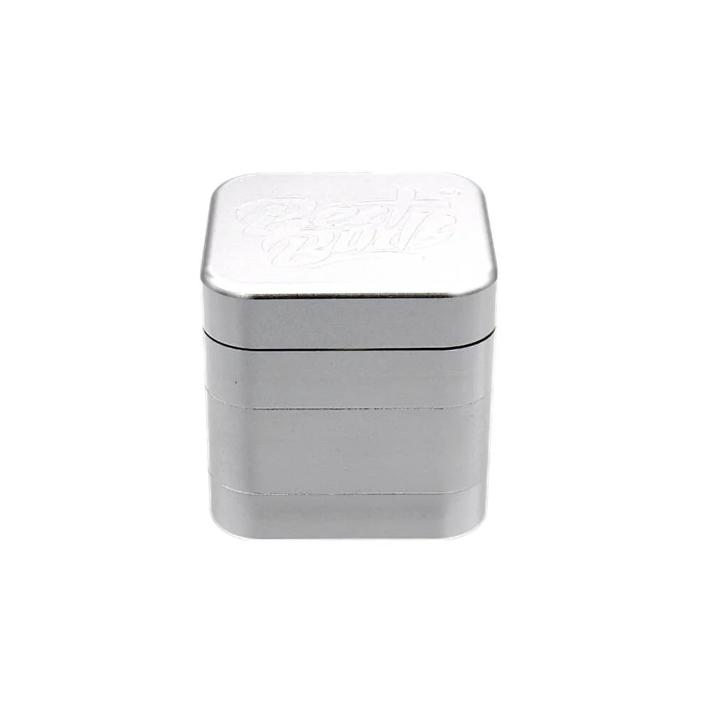 Best Buds "The Cube" Square Aluminium Grinder (50mm)