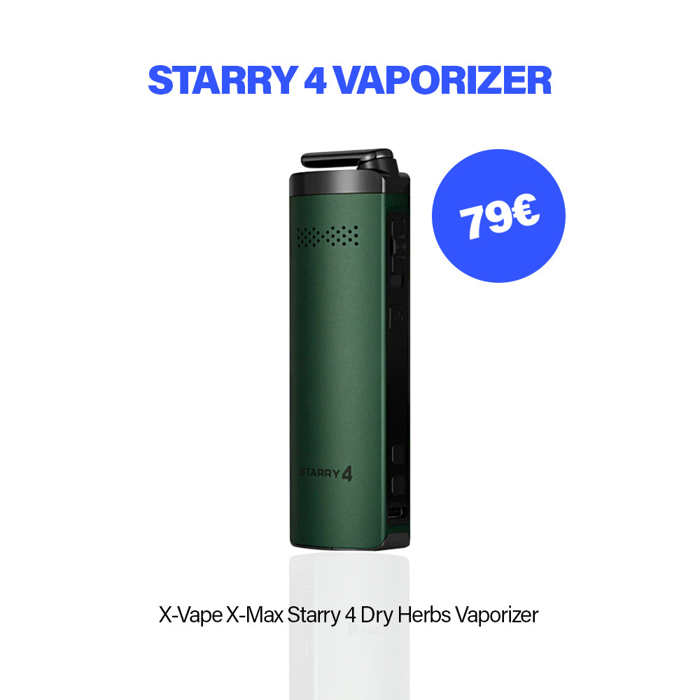 Vaporizador de hierbas secas X-Vape X-Max Starry 4 | 69 €